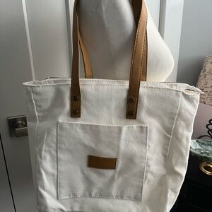 Cozy Earth Canvas Tote NWOT